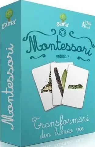 Coperta cărții Montessori. Ordonare - Transformari din lumea vie