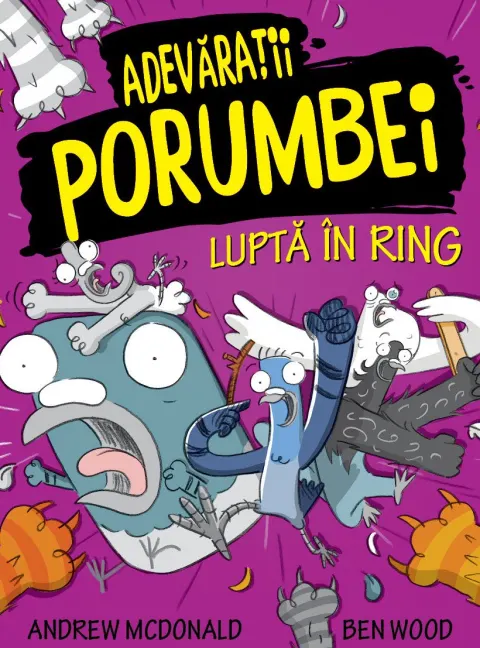 Coperta cărții Adevaratii porumbei lupta in ring