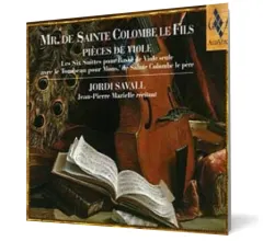 Coperta cărții Monsieur de Sainte Colombe le Fils - Pièces de viole