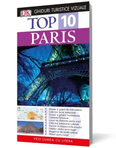 Coperta cărții Top 10. PARIS Ghiduri turistice