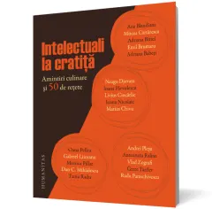 Coperta cărții Intelectuali la cratita. Amintiri culinare si 50 de retete