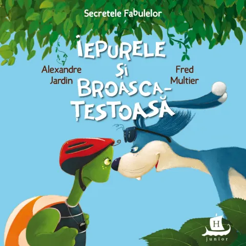 Coperta cărții Secretele fabulelor. Iepurele și broasca-țestoasă