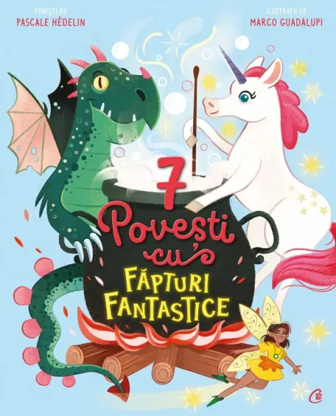 Coperta cărții 7 povesti cu fapturi fantastice