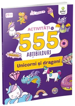 Coperta cărții Unicorni și dragoni
