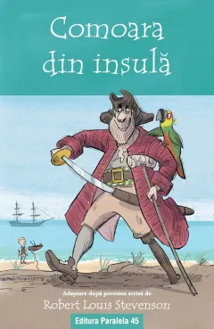 Coperta cărții Comoara din insula (repovestire)