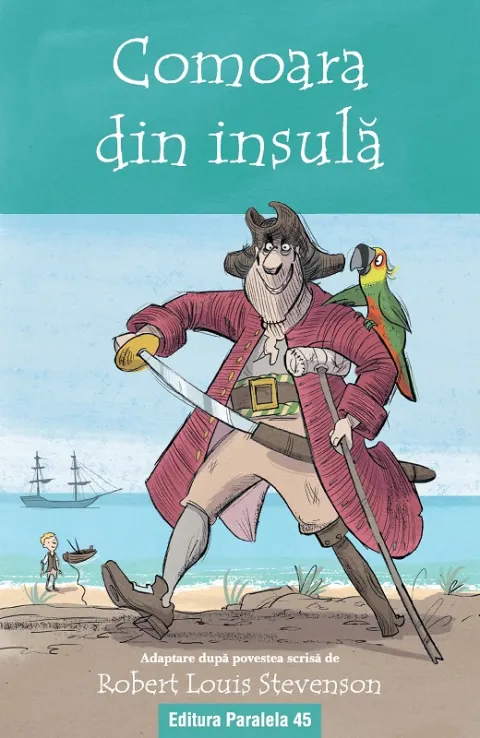 Coperta cărții Comoara din insula (repovestire)