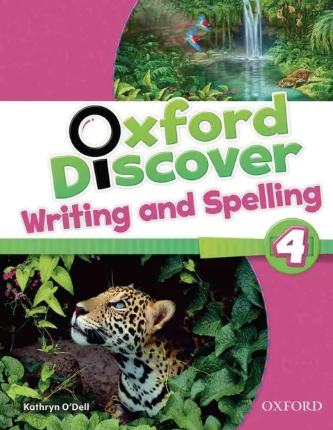 Coperta cărții Oxford Discover 4 Writing and Spelling