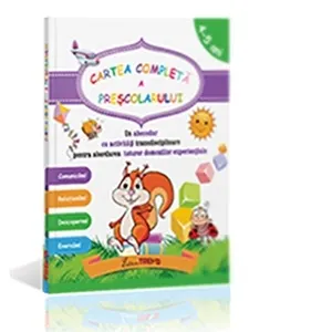 Coperta cărții Cartea completa a prescolarului 4-5 ani