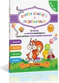 Coperta cărții Cartea completa a prescolarului 4-5 ani