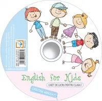 Coperta cărții CD audio English for kids. Caiet de lucru pentru clasa I