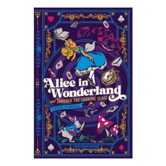 Coperta cărții Alice in Wonderland and Through the Looking Glass
