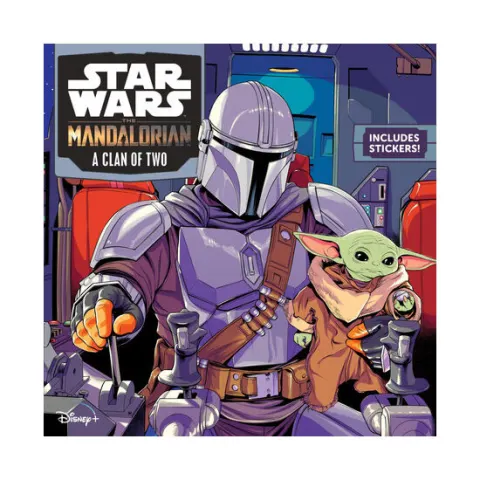 Coperta cărții Star Wars: The Mandalorian: A Clan of Two