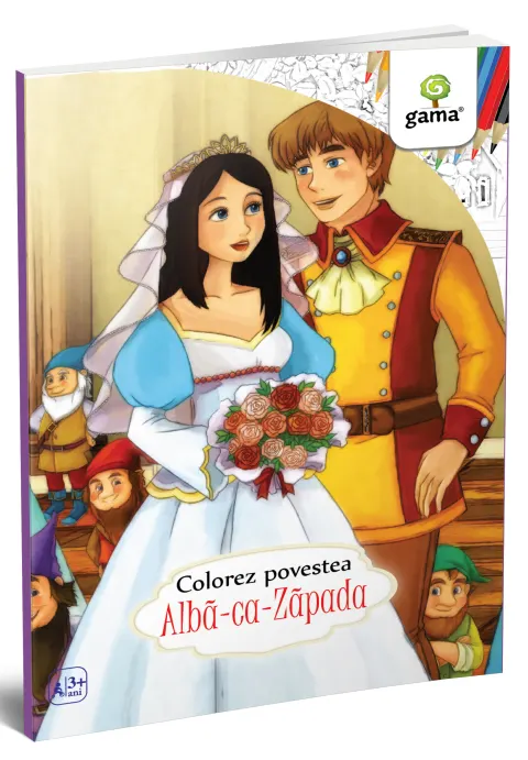 Coperta cărții Alba-ca-Zapada