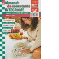 Coperta cărții Almanah de conectante. Integrame. Nr. 27