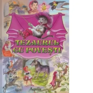 Coperta cărții Tezaurul cu povesti