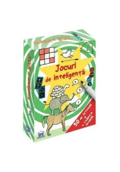 Coperta cărții Jocuri de inteligenta. 50 de jetoane
