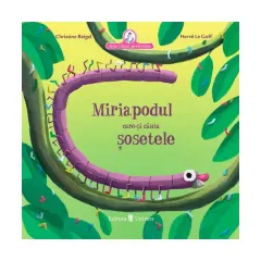 Coperta cărții Miriapodul care-și căuta șosetele