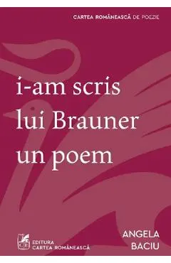 Coperta cărții I-am scris lui Brauner un poem
