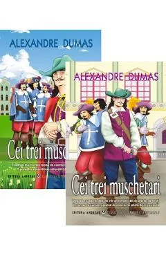 Coperta cărții Cei trei muschetari Vol.1+2