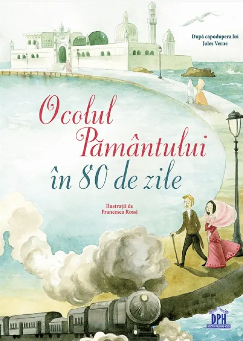 Coperta cărții Ocolul pamantului in 80 de zile |