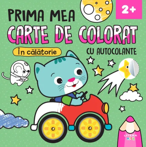 Coperta cărții Prima mea carte de colorat. In calatorie
