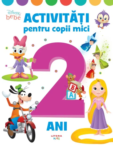 Coperta cărții Disney Bebe. Activitati pentru copii mici. 2 ani