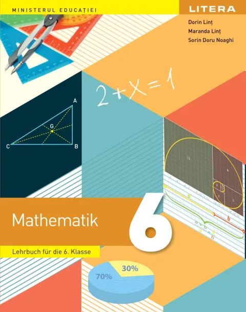 Coperta cărții Matematica. Manual in limba germana. Clasa a VI-a