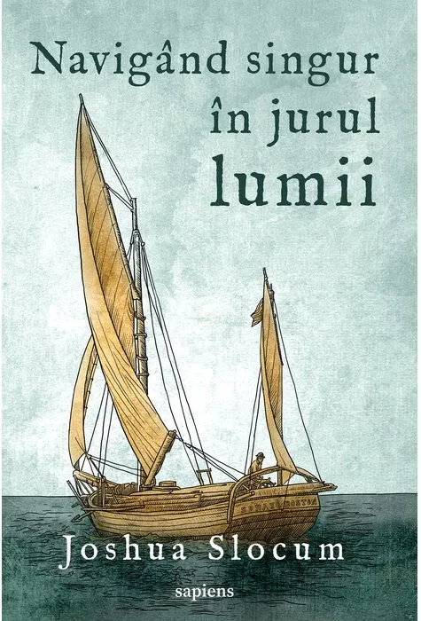 Coperta cărții Navigând singur în jurul lumii