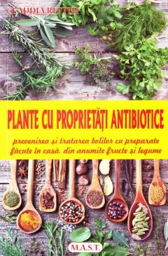 Coperta cărții Plante cu proprietati antibiotice
