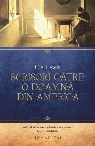 Coperta cărții Scrisori către o doamnă din America