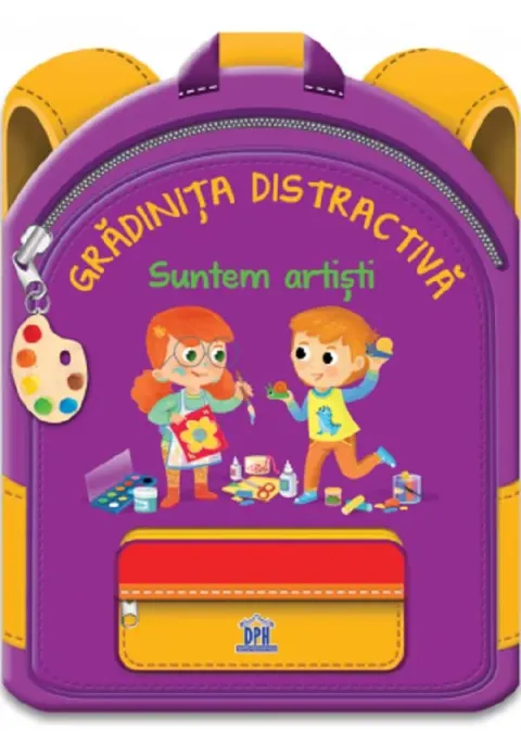 Coperta cărții Gradinita distractiva - Suntem artisti