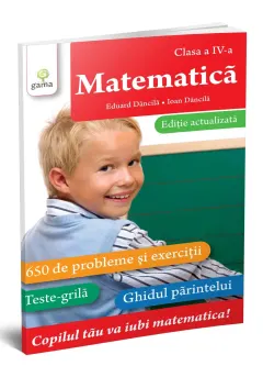 Coperta cărții Matematica • clasa a IV-a. Editie actualizata
