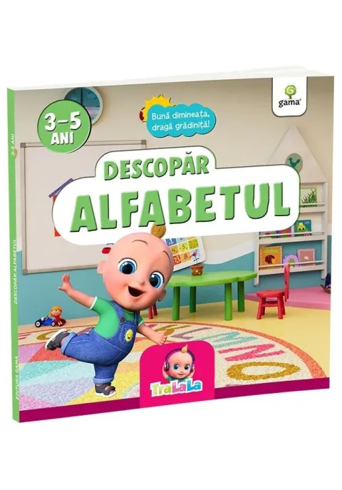 Coperta cărții Descopar alfabetul