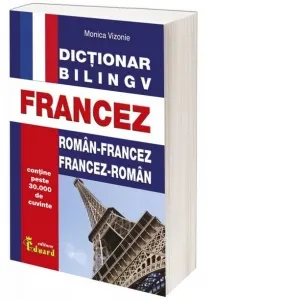 Coperta cărții Dictionar bilingv. Roman - Francez / Francez - Roman