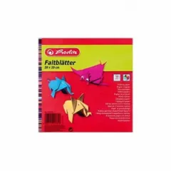 Coperta cărții Hartie origami 60 grame, dimensiune 20 x 20 cm, 100 coli