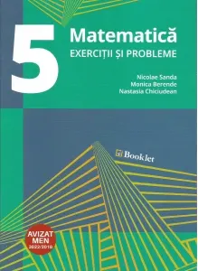 Coperta cărții Matematica. Exercitii si probleme pentru clasa a V-a