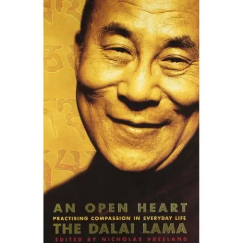 Coperta cărții Dalai lama - an open heart
