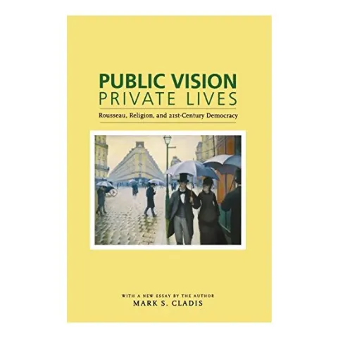 Coperta cărții Public vision, private lives