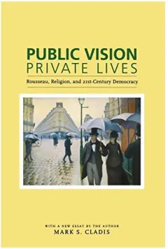 Coperta cărții Public vision, private lives