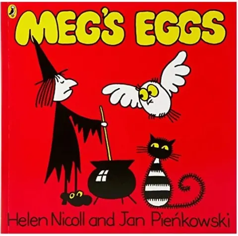 Coperta cărții Meg's Eggs (Meg and Mog)