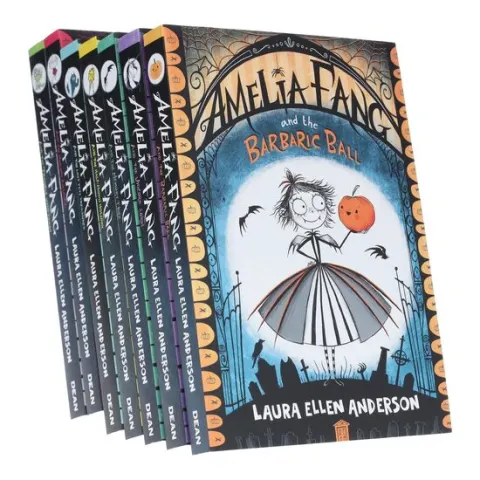 Coperta cărții Amelia Fang Series by Laura Ellen Anderson 7 Books Collection Set