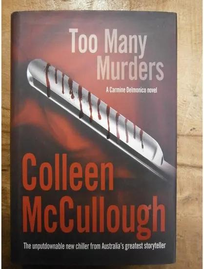Coperta cărții Too Many Murders, Colleen McCullough