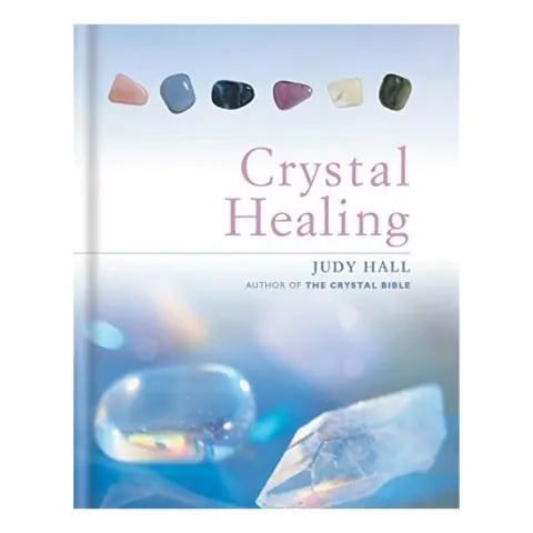 Coperta cărții The Crystal Healing Book, Judy Hall