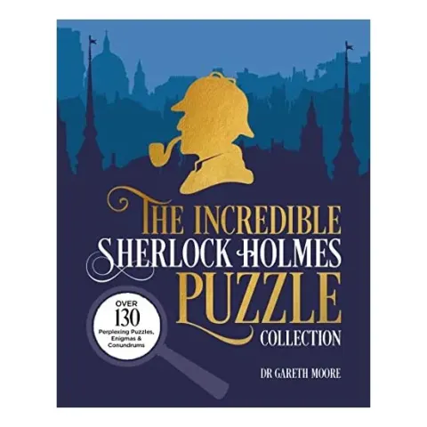 Coperta cărții INCREDIBLE SHERLOCK HOLMES PUZZLE COLLECTION, Gareth Moore