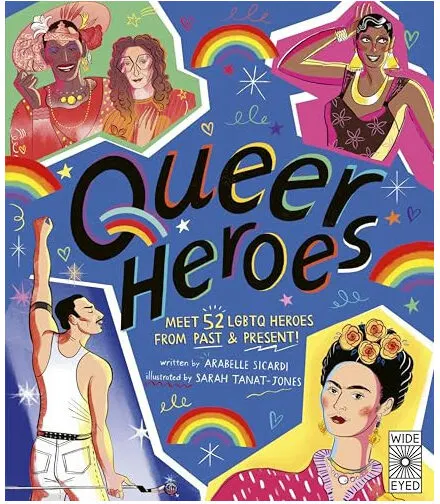 Coperta cărții Queer Heroes