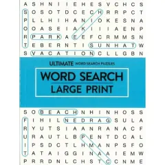Coperta cărții Ultimate Large Print Wordsearch - Blue