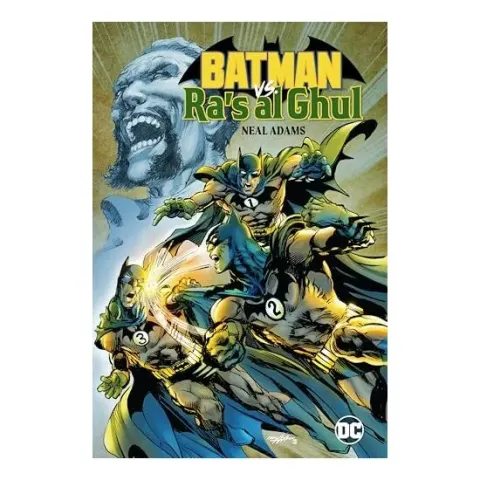Coperta cărții Batman vs. Ra's Al Ghul