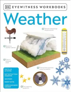 Coperta cărții Eyewitness Workbooks Weather, DK Publishing