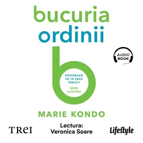 Coperta cărții Bucuria ordinii (audiobook)