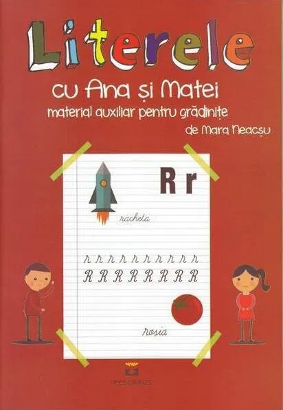 Coperta cărții Literele cu Ana si Matei